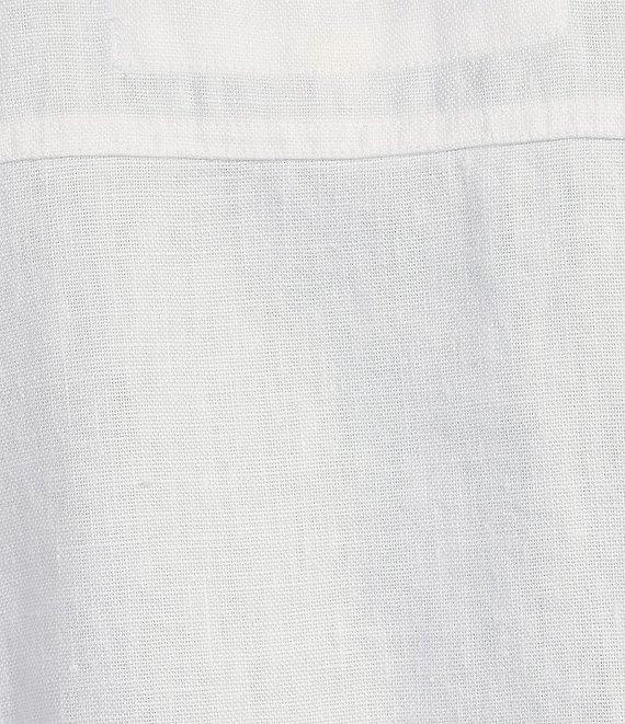 tyler boe Linen Point Collar Long Sleeve Button Front Jacket Product Image