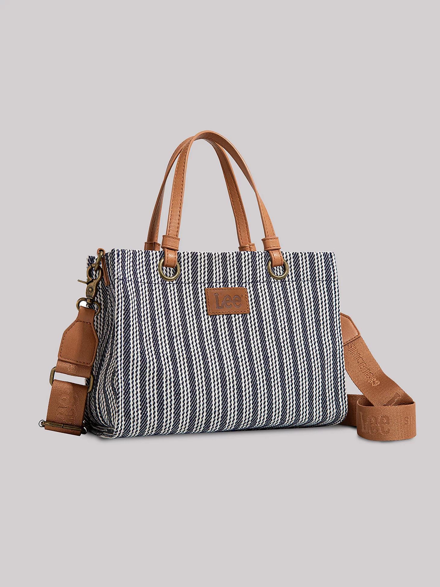 Women's Stripe Logo Handbag | Women's Luggage & Accessories | Lee® Product Image