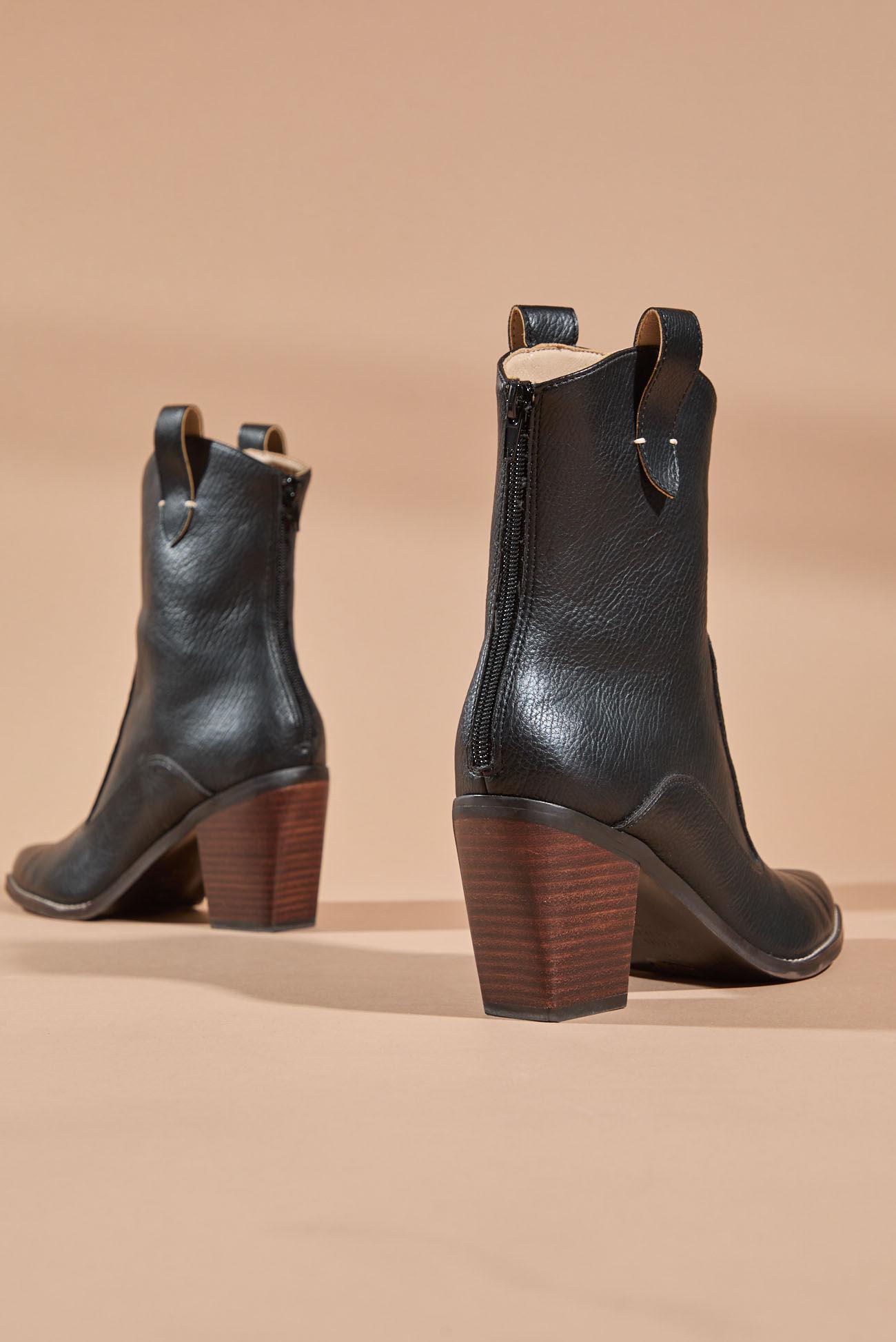 Tara Ankle Western Booties Product Image