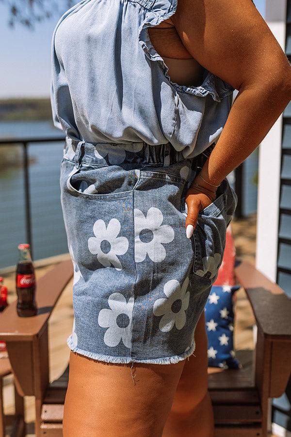 The Becca High Waist Shorts Curves Product Image