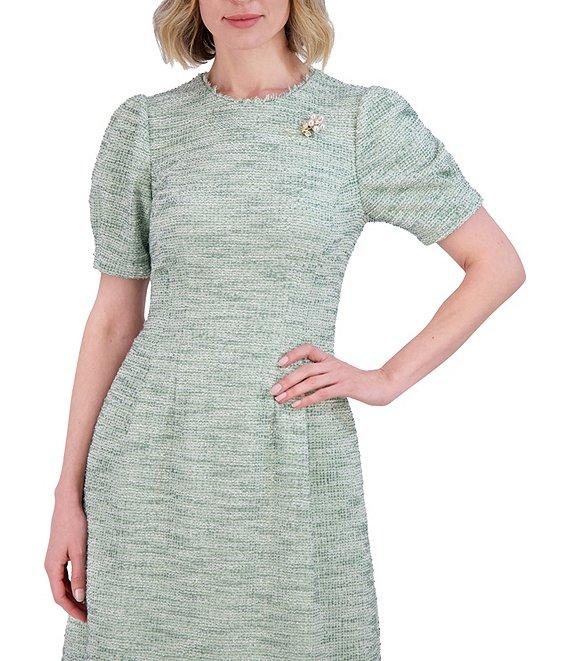 Jessica Howard Boucle Fit and Flare Dress Product Image