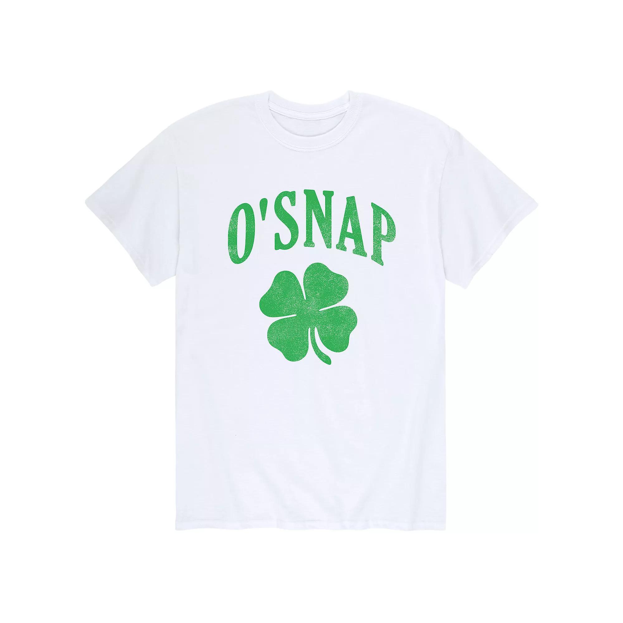 Men's O' Snap Shamrock Tee,  Product Image