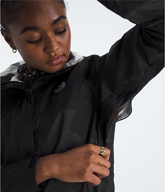 The North Face Venture Hooded Stand Collar Windproof Zip Front Rain Jacket Product Image