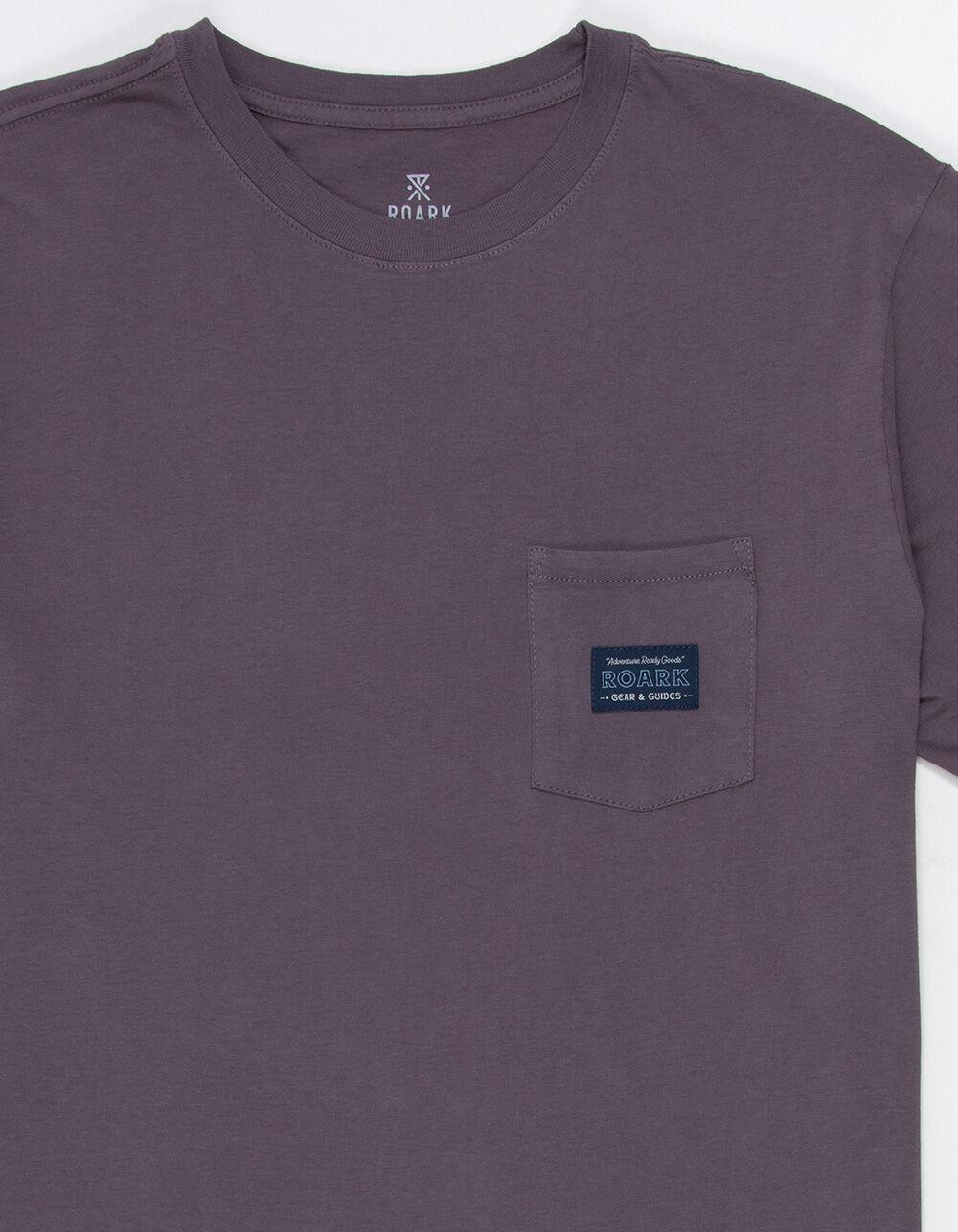 ROARK Label Mens Pocket Tee - PURPLE Product Image