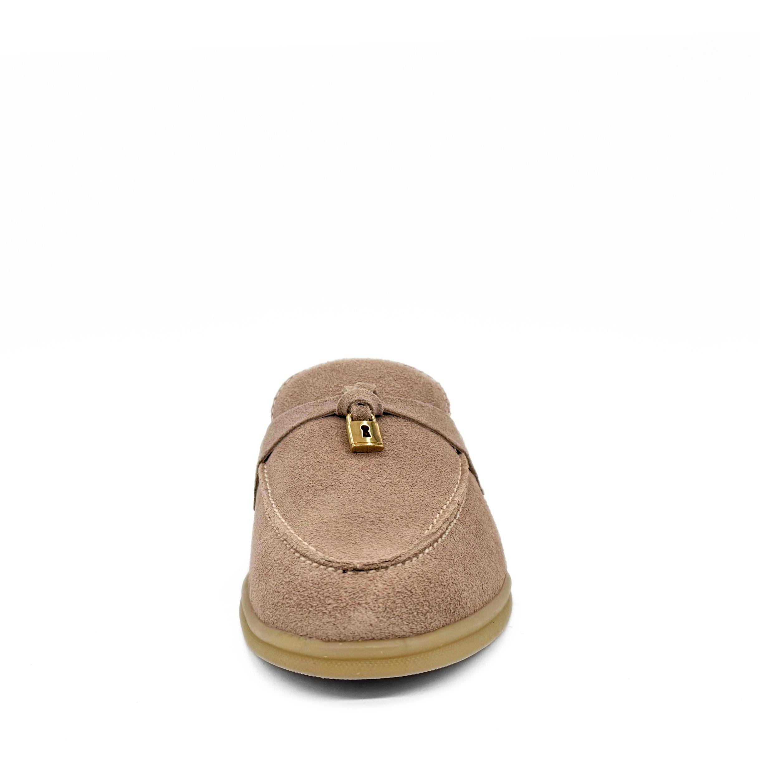 Lasso Suede Slip On Loafers Product Image