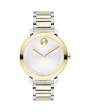 Movado Bold Evolution 2.0 Two Tone Watch, 34mm Product Image