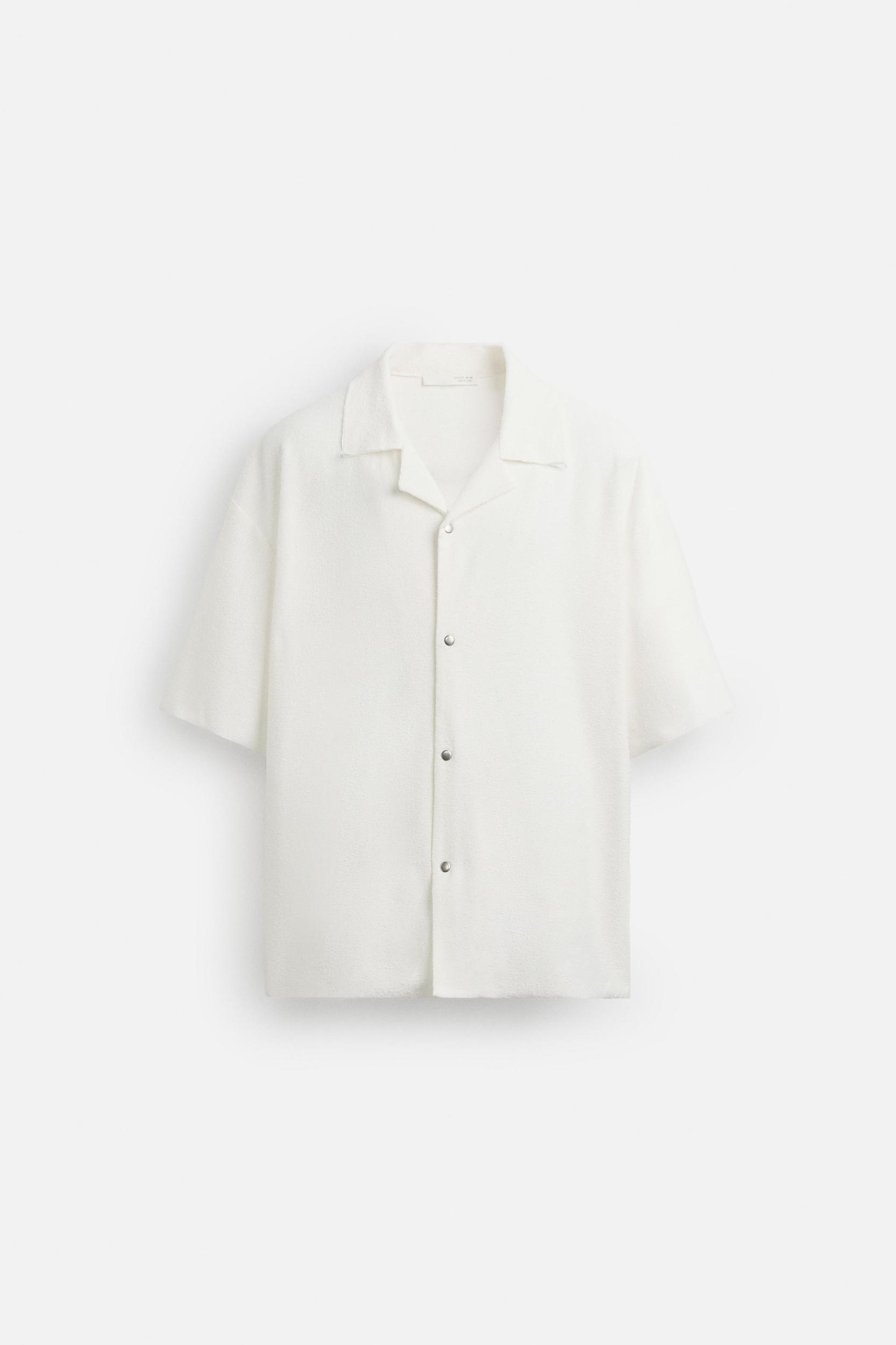 RELAXED FIT TEXTURED SHIRT Product Image