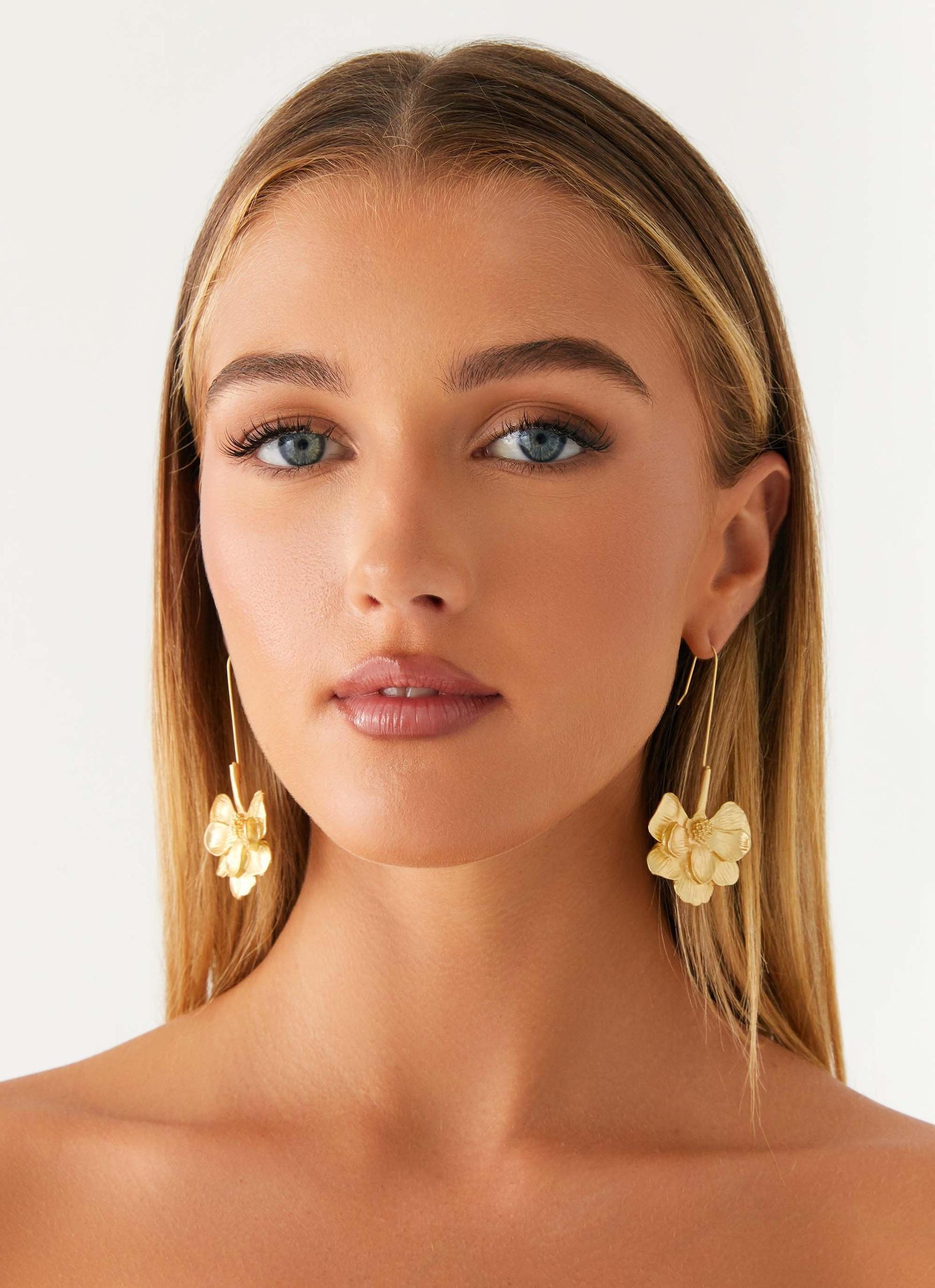 Joy Earrings - Gold Product Image