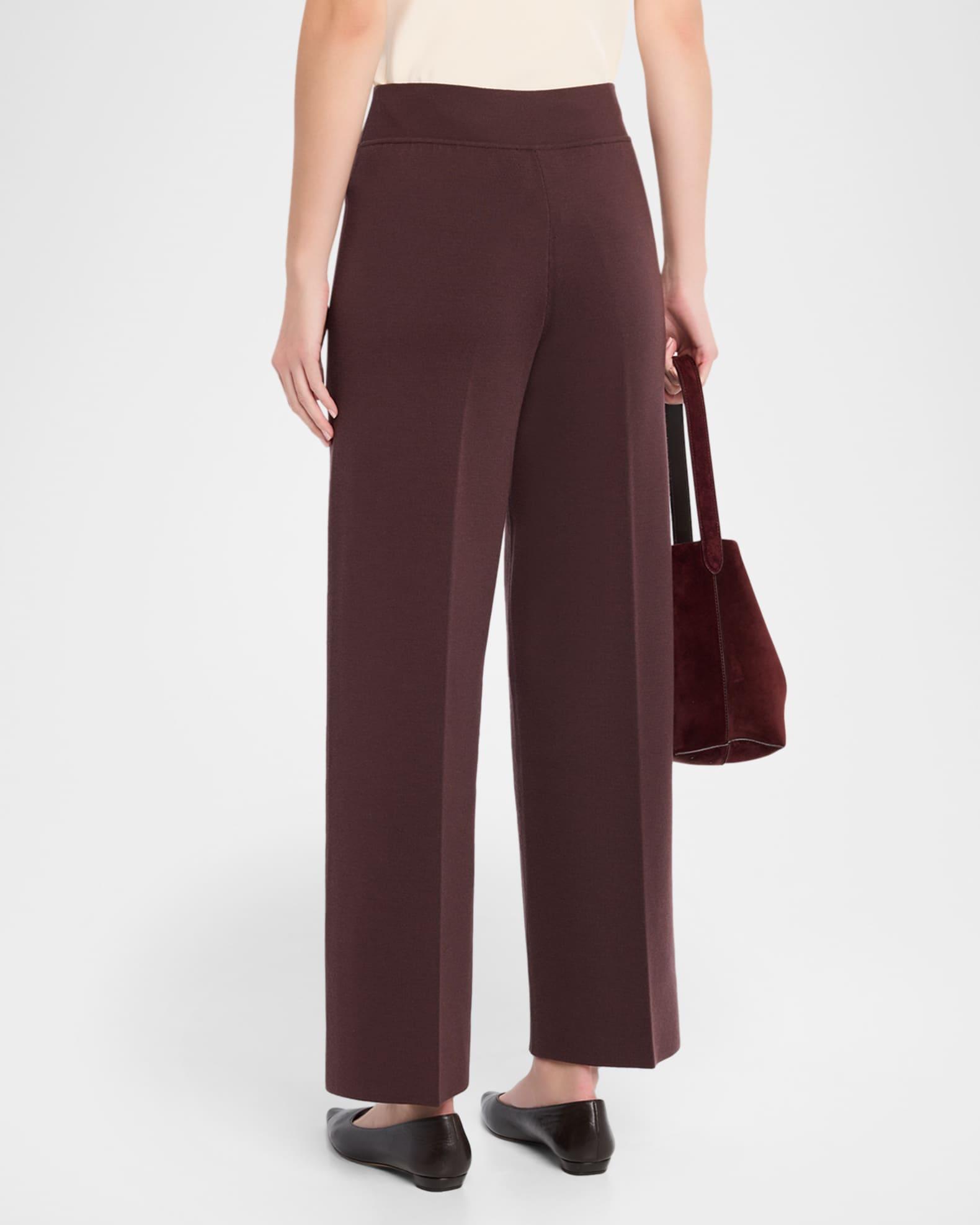 High-Rise Straight Culotte Pants Product Image