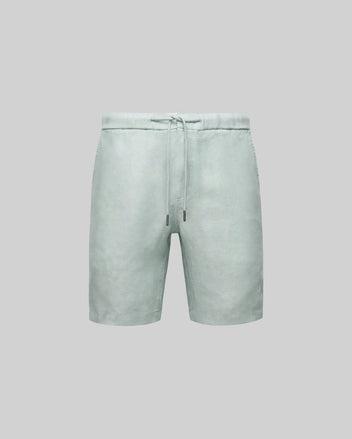 MENS WINDCREST LINEN BLEND DRAWSTRING SHORT - B6R474C200 Male Product Image