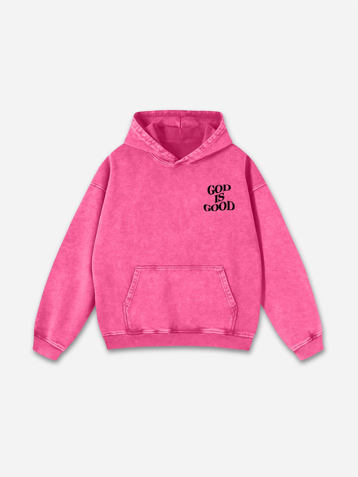 Men's Oversized Warzone Peace Club Vintage Washed Graphic Hoodie Product Image