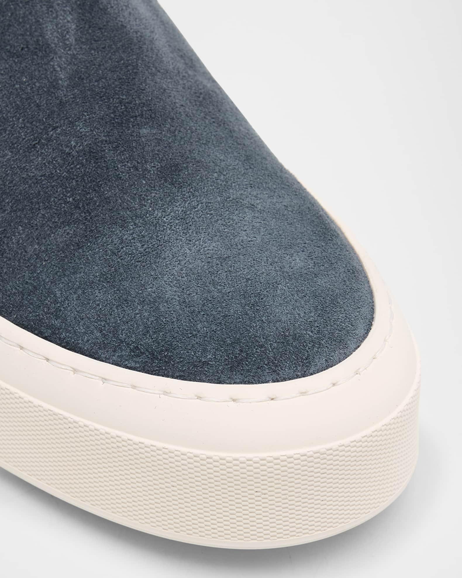 Men's Suede Slip-On Sneakers Product Image