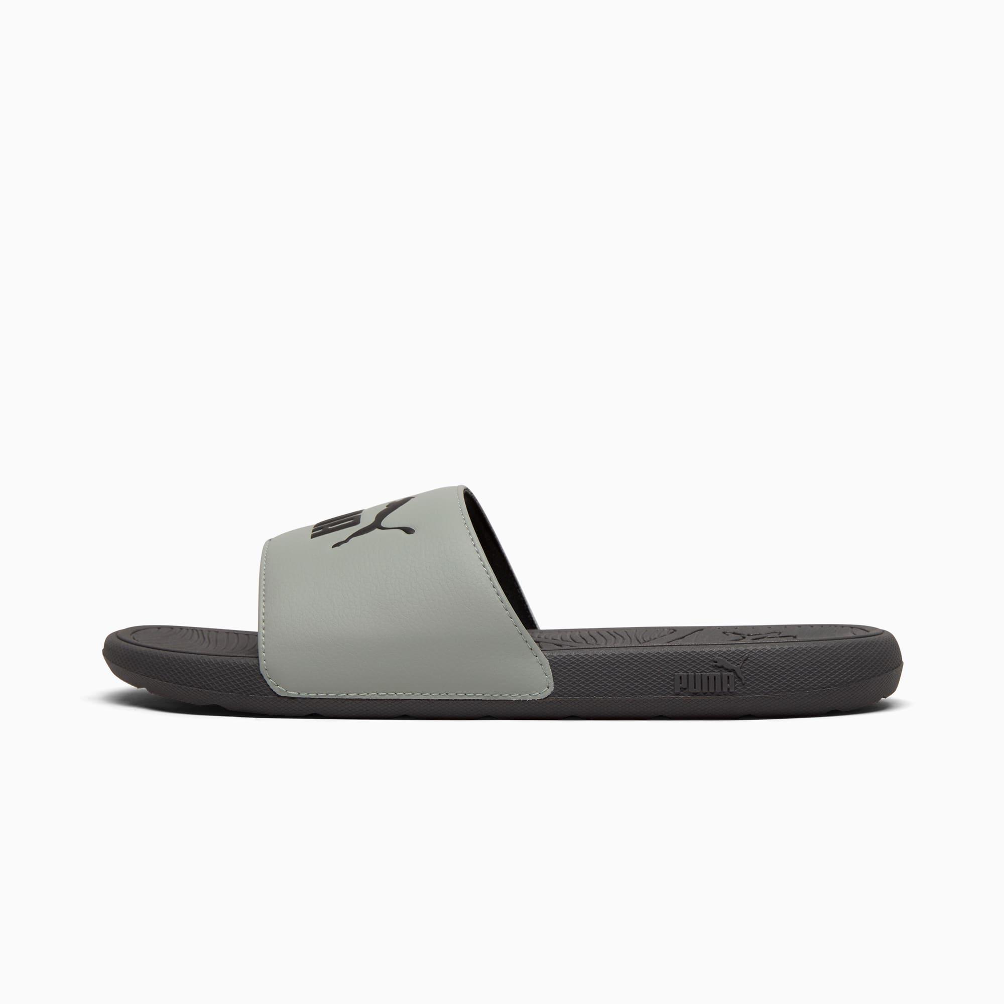 PUMA Cool Cat 2.0 Men's Slides in Grey Product Image