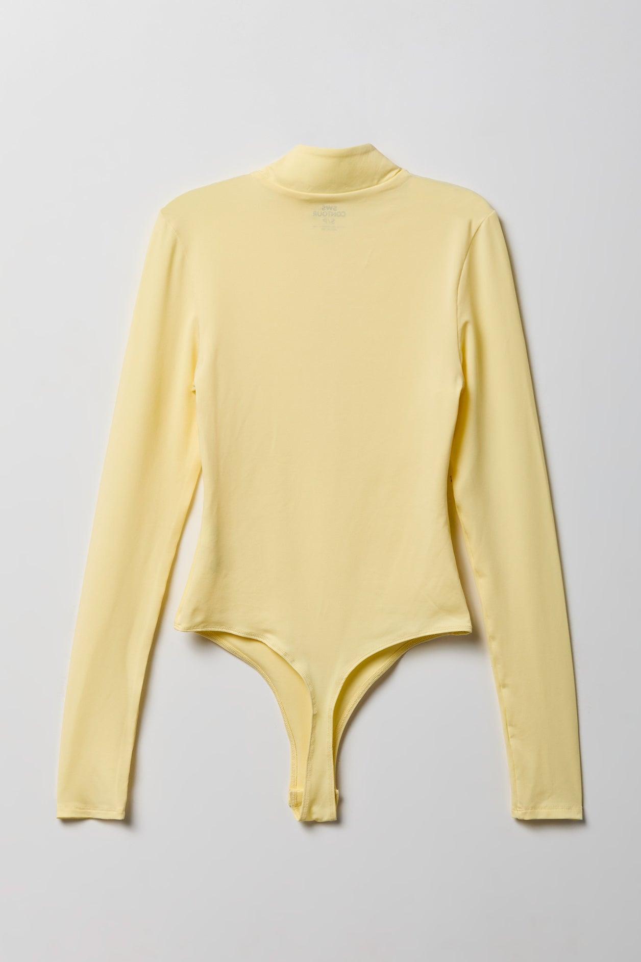 Contour Half Zip Long Sleeve Bodysuit Female Product Image