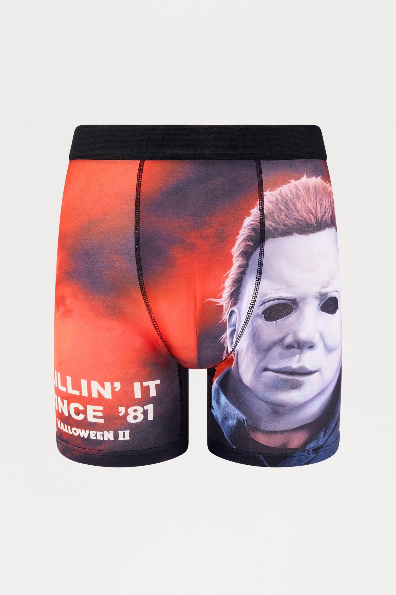 VHS Packaged Halloween 2 Boxer Brief - Black/combo Male Product Image