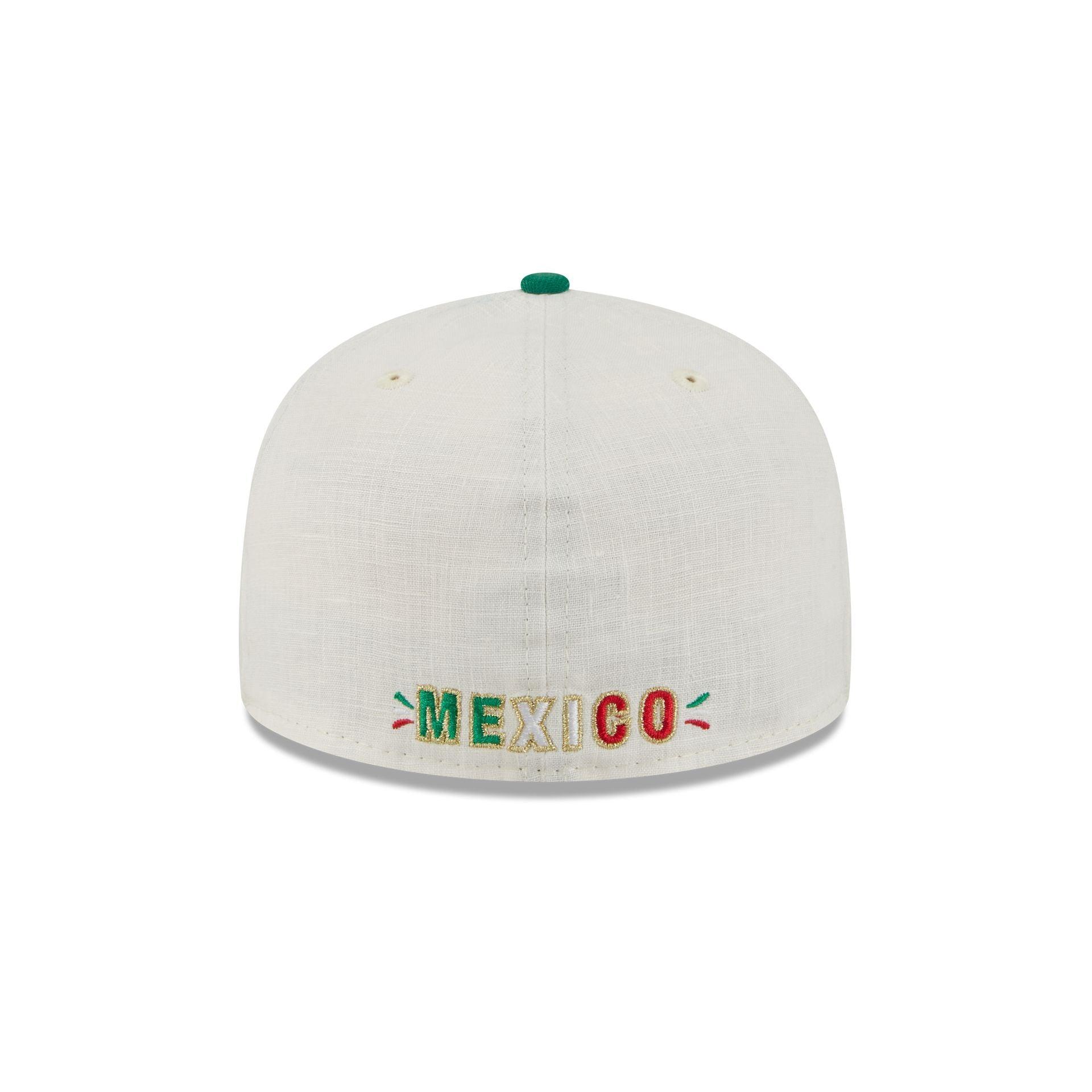 Mexico Baseball Beaded Linen 59FIFTY Fitted Hat Male Product Image