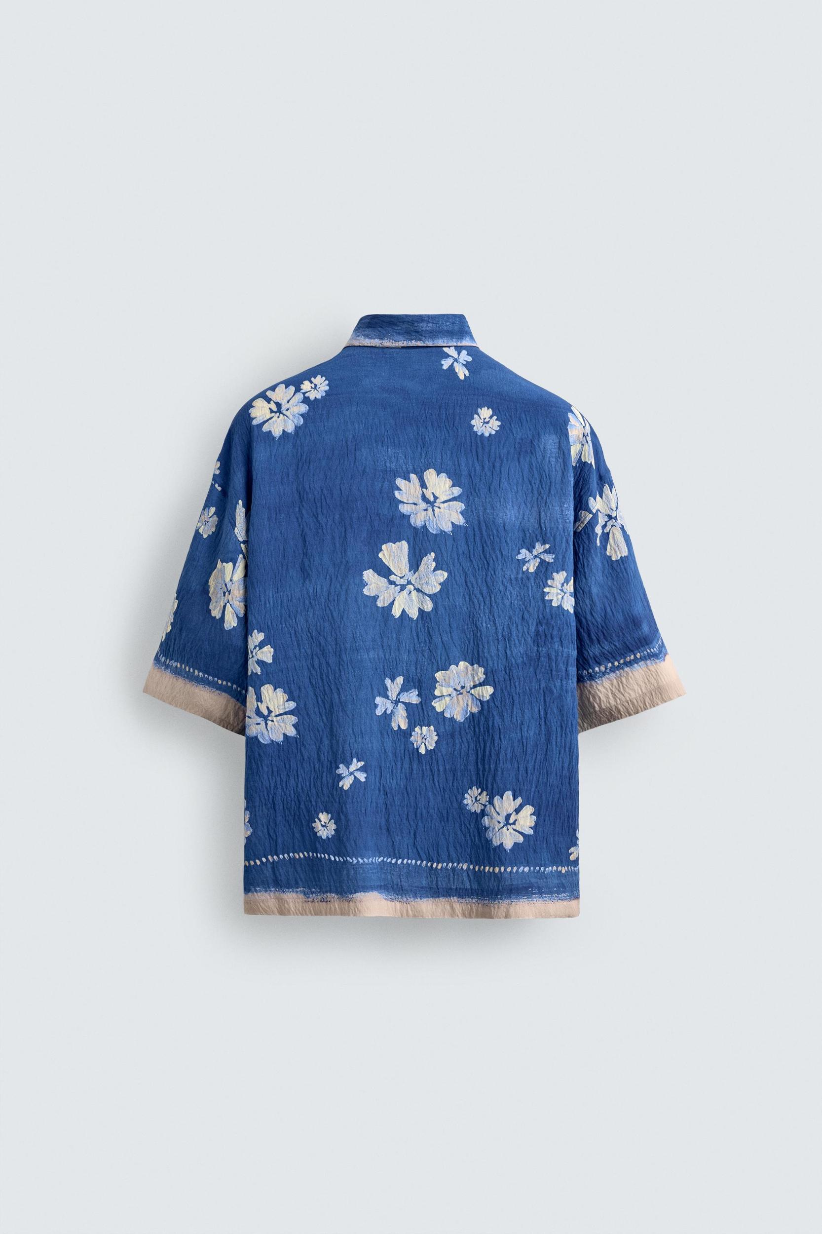 FLORAL PRINT SHIRT Product Image