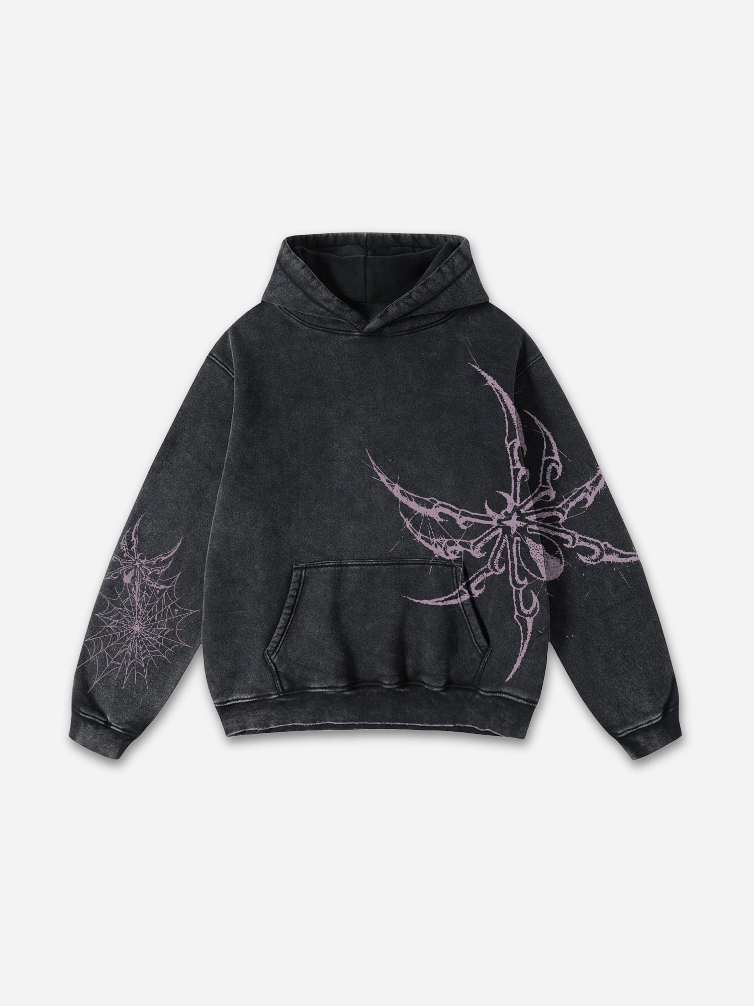 Sopula Child Of God Print Acid Washed Hoodie Product Image