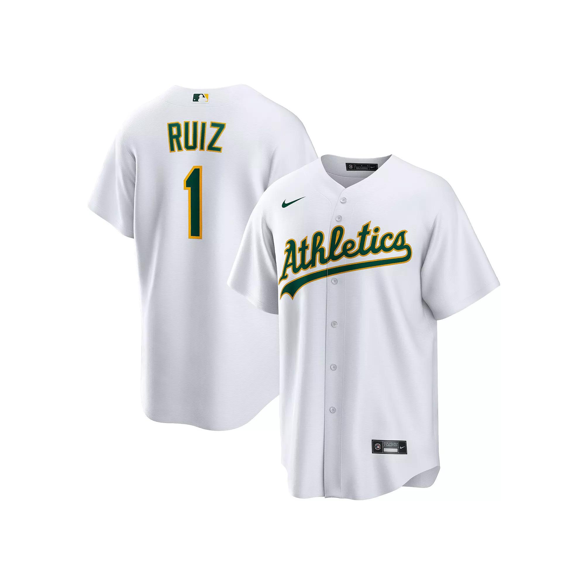 Esteury Ruiz Athletics Nike Mens MLB Replica Jersey | T770FZWHFZ7-0Z9 Product Image