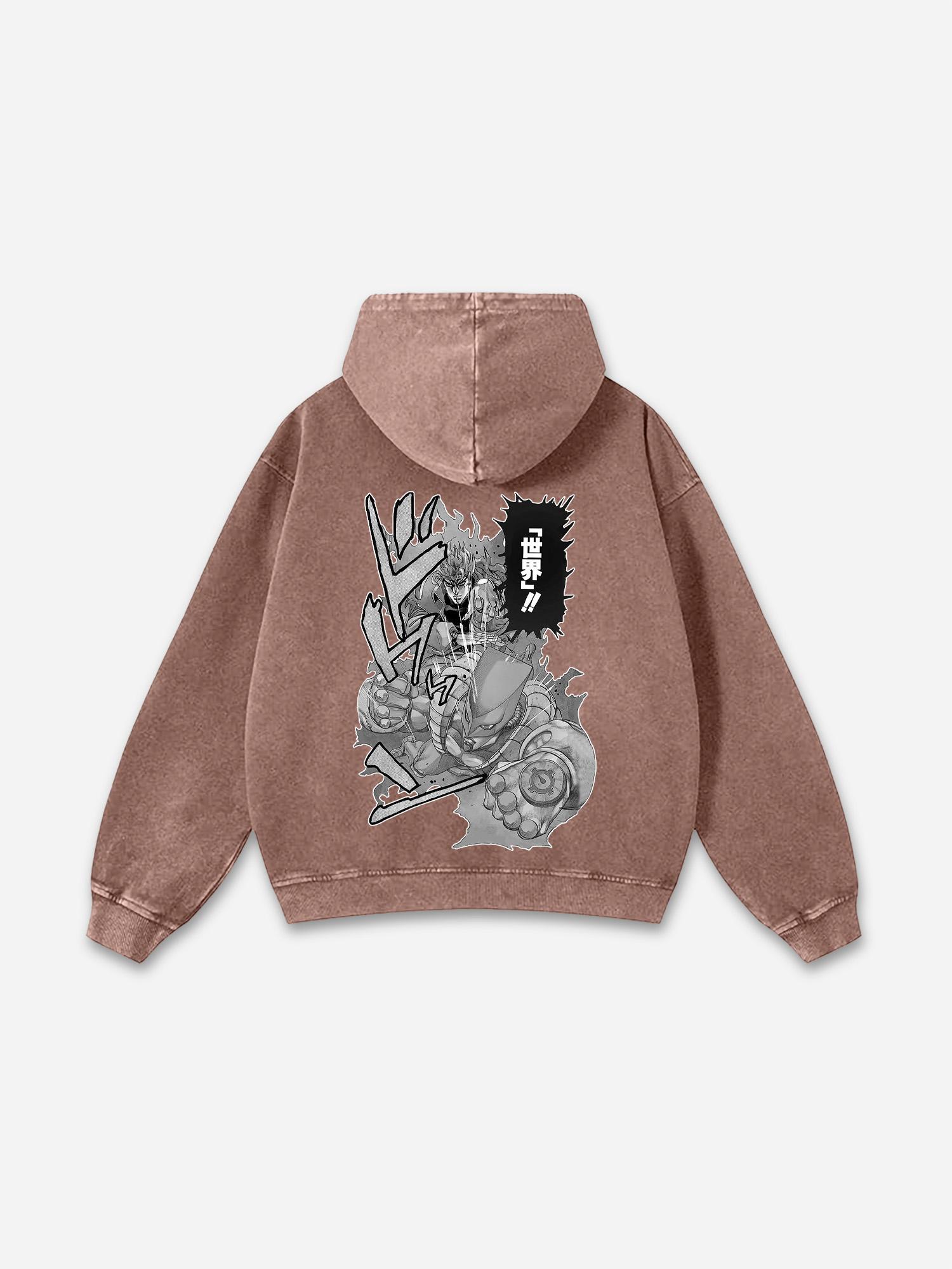 Doughboy Vintage Graphic Oversized Hoodie Product Image