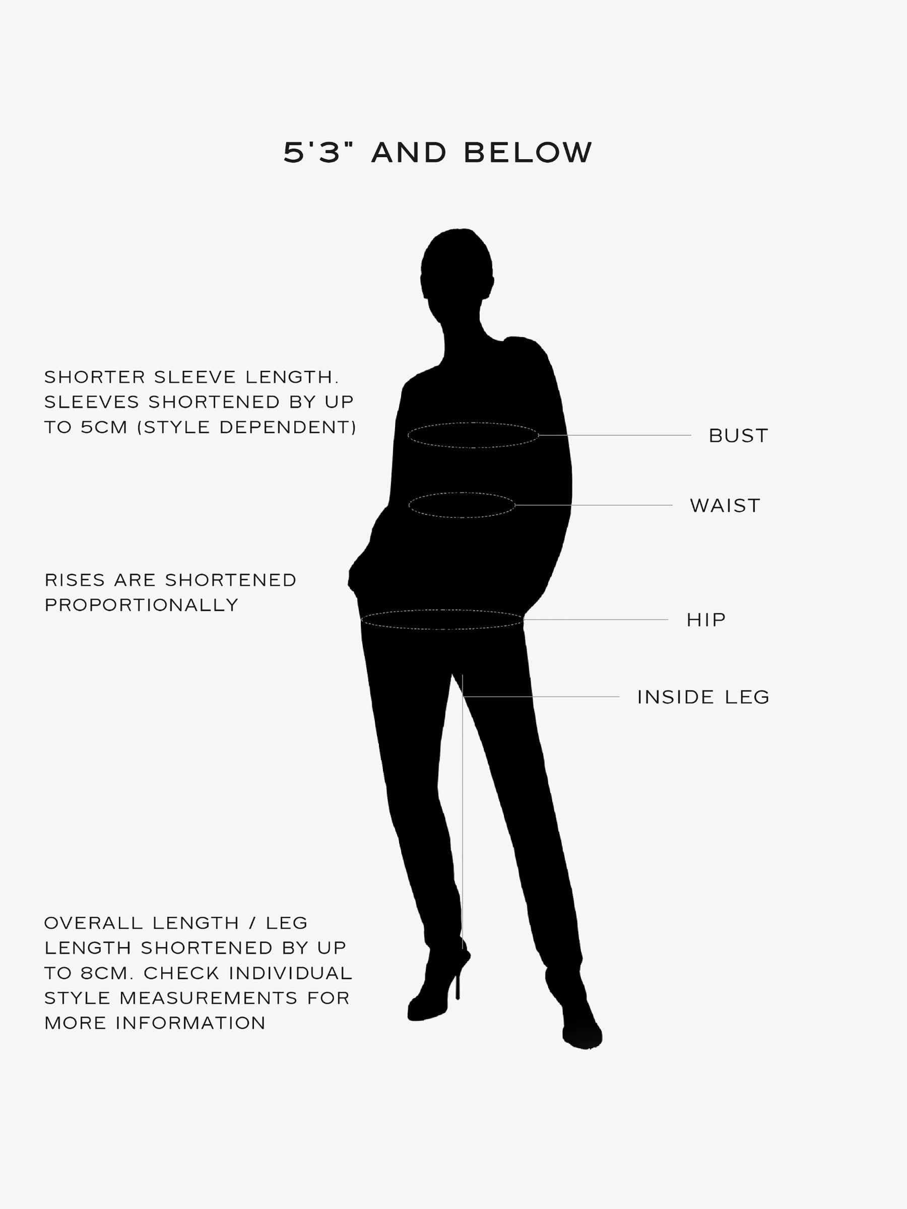 Slim Fit Tailored Trousers in Black Product Image