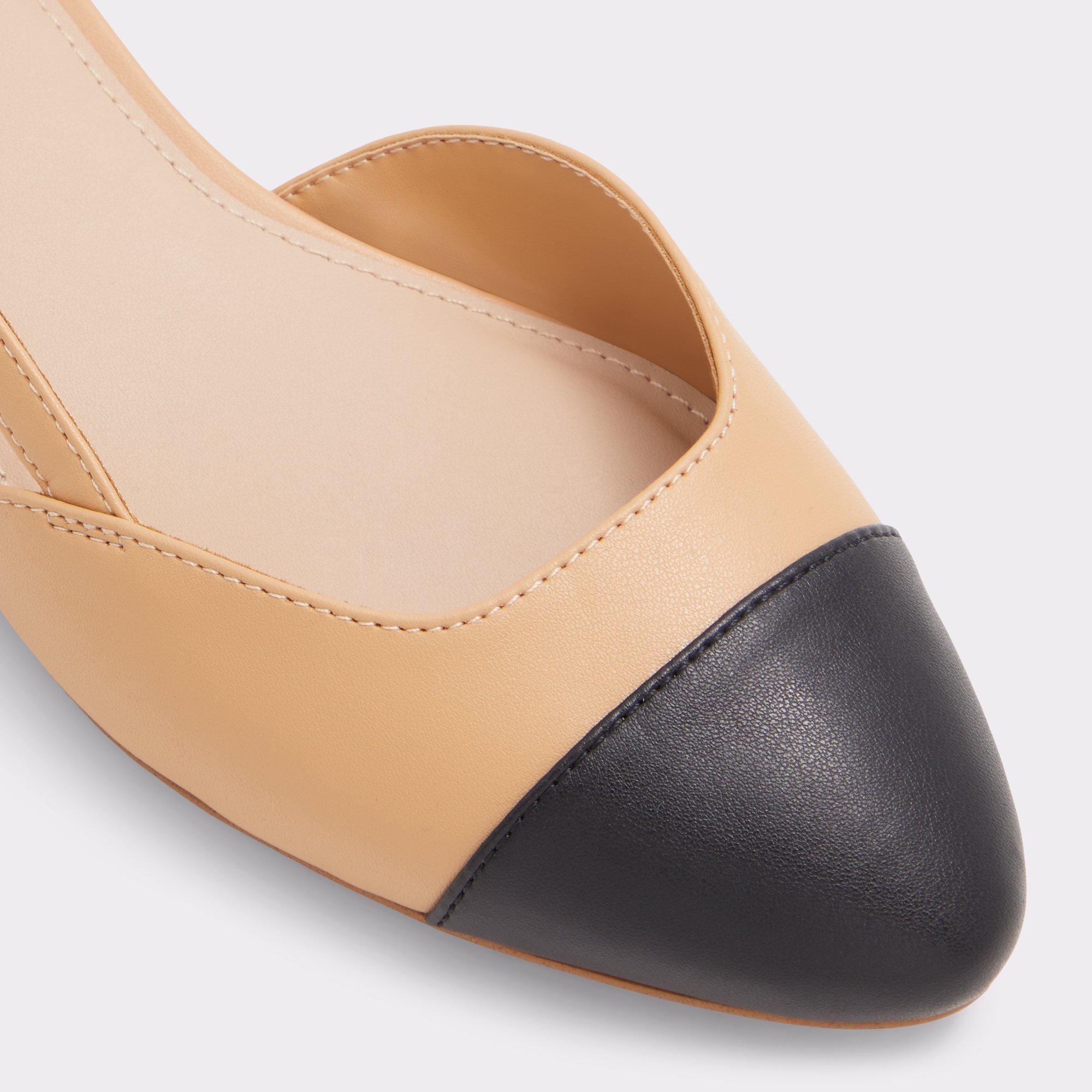 Clementinne Other Dark Beige Synthetic Smooth Women's Ballet Flats | ALDO US Product Image