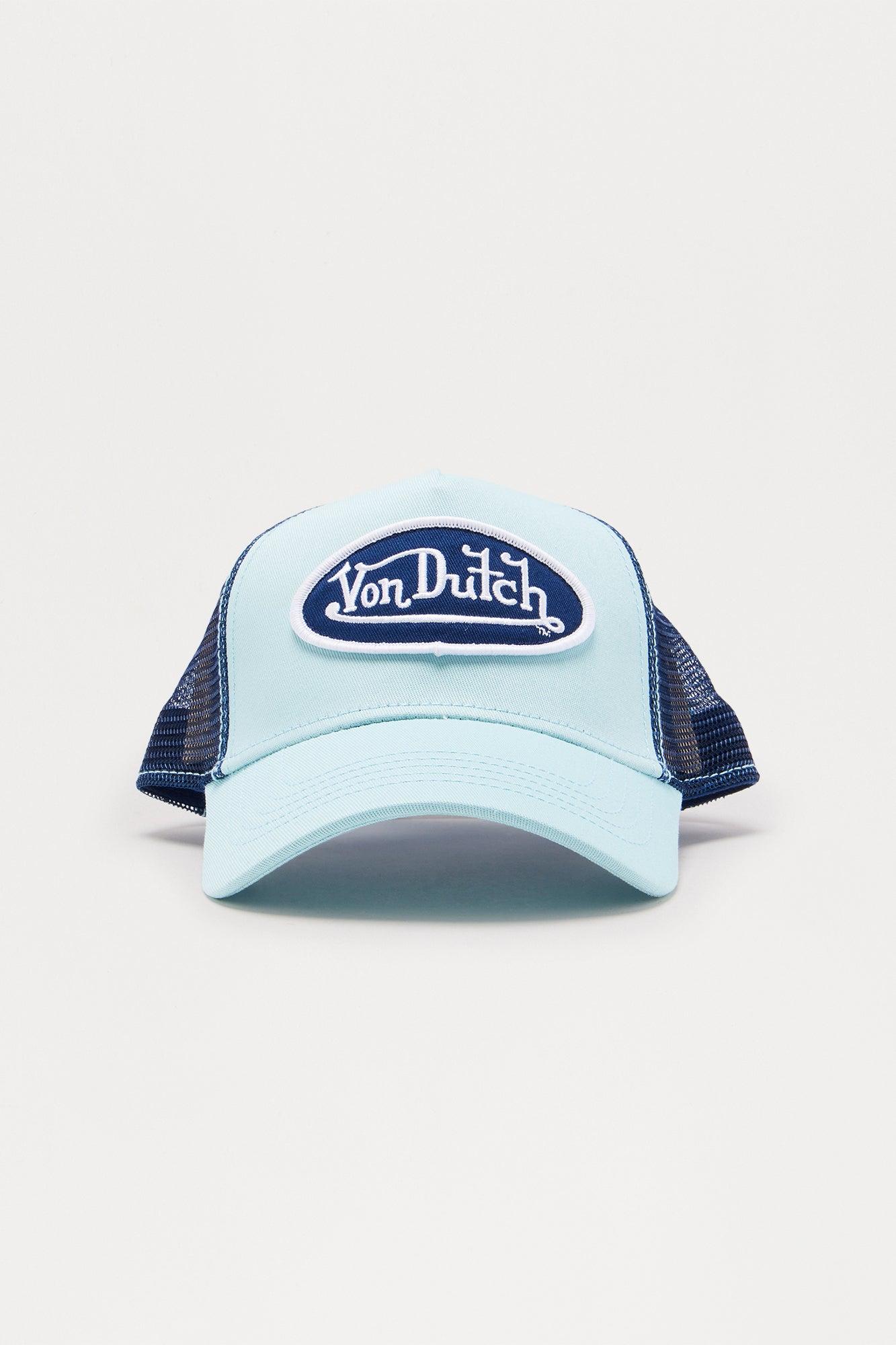 Von Dutch Blue Staple Trucker Hat - Blue/combo Female Product Image
