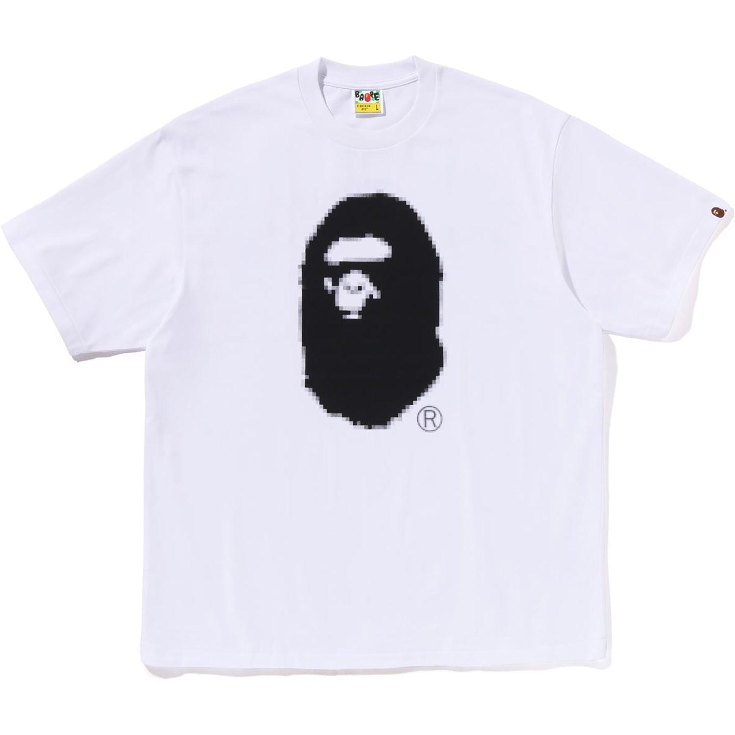 PIXEL APE HEAD RELAXED FIT TEE MENS Male Product Image