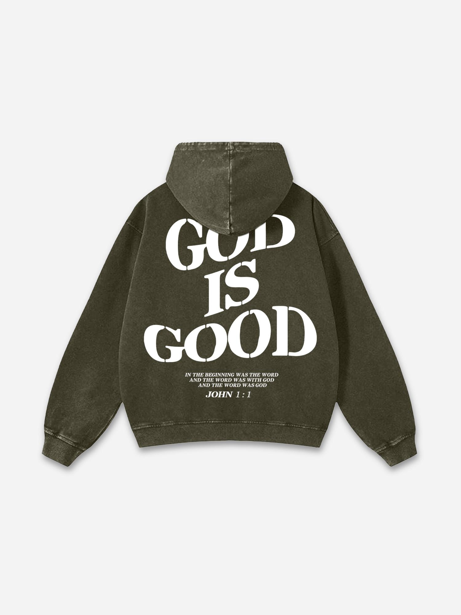 Men's Oversized Warzone Peace Club Vintage Washed Graphic Hoodie Product Image