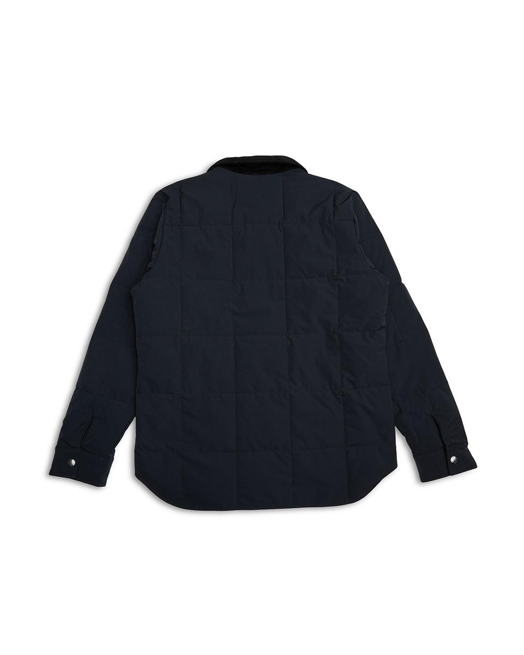 Maxwell Padded Overshirt - Black Product Image