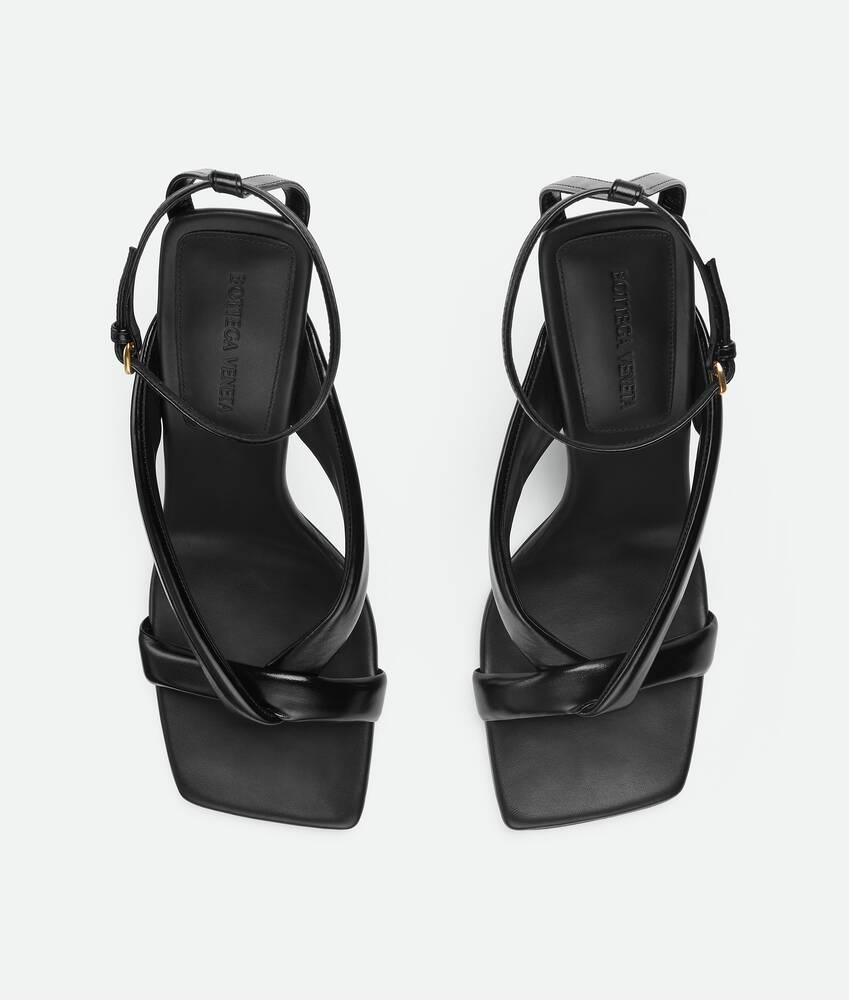 Women's Riva Strap Sandal in Black Product Image