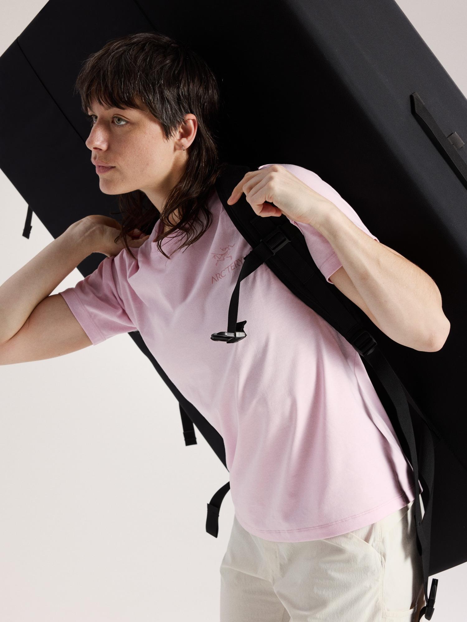 Kragg SL Cotton Emblem Crew Shirt SS Women's Product Image