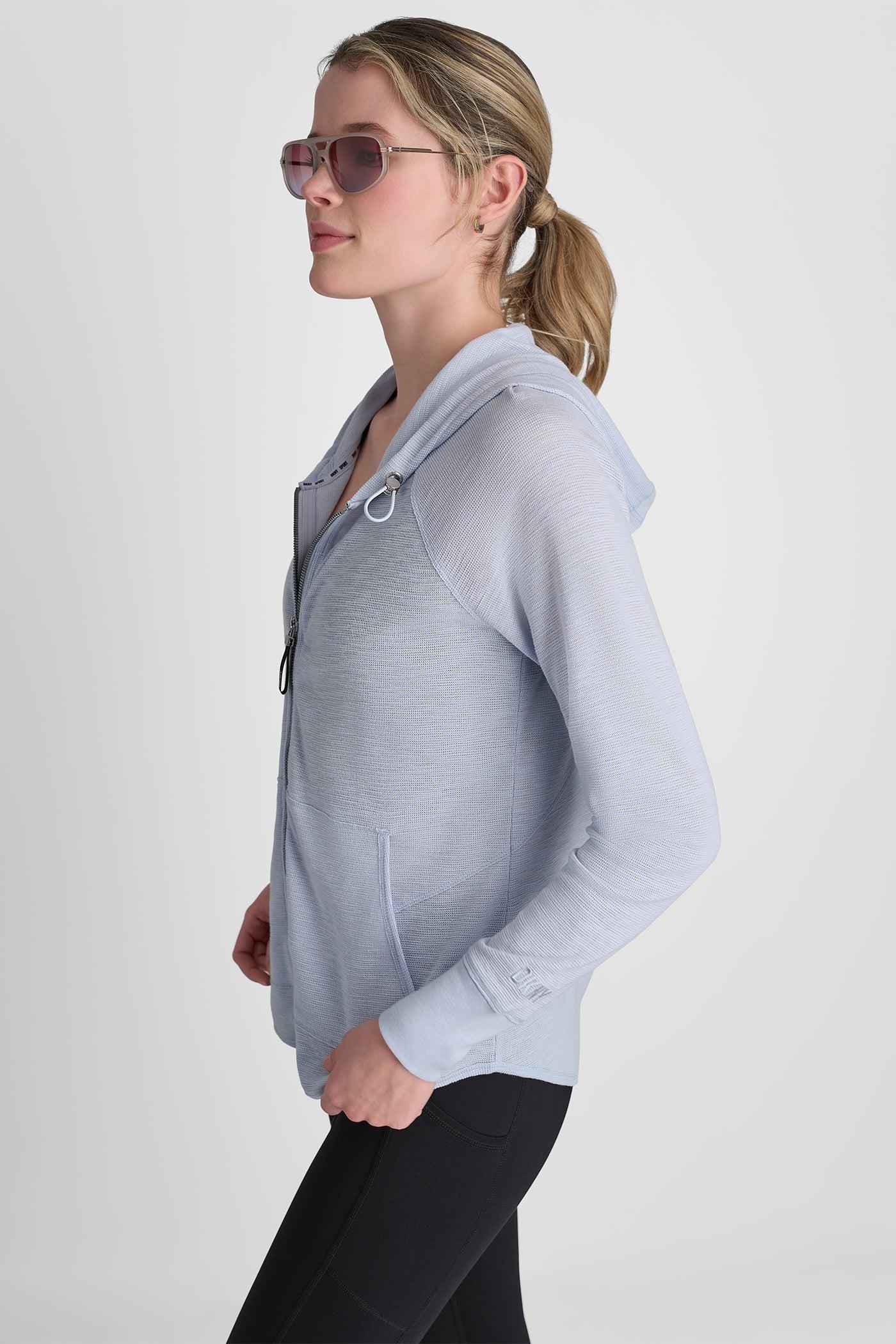 MINI WAFFLE FULL-ZIP HOODIE Product Image
