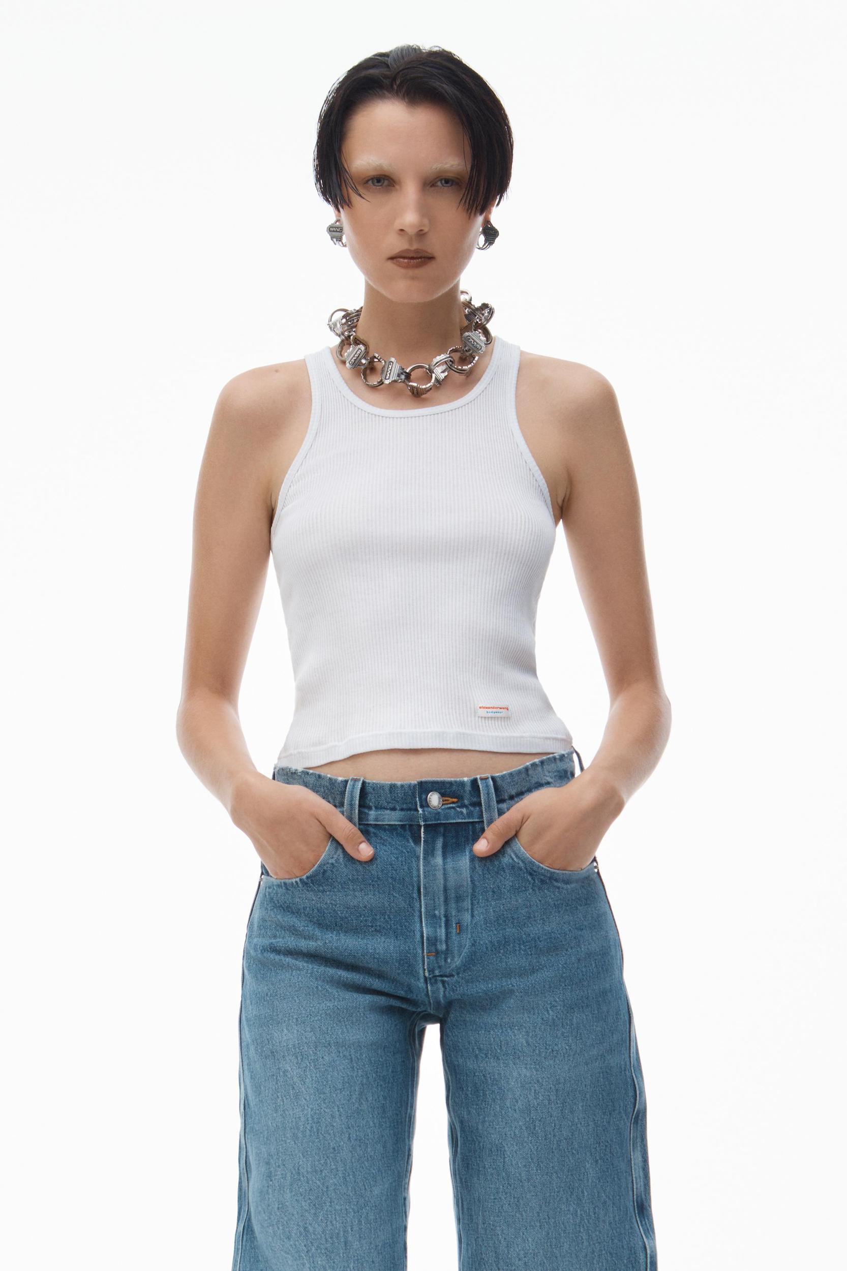 Low-rise Gusset Jeans In Medium Indigo Wash Product Image