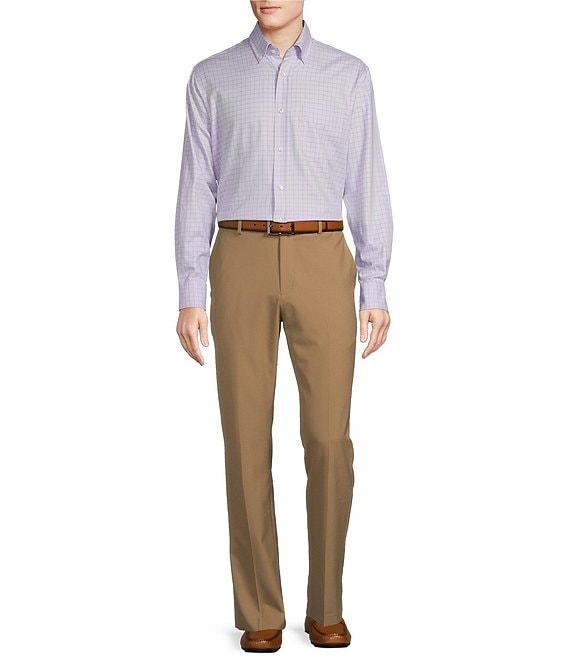 Daniel Cremieux Signature Label Canclini Cotton Medium Plaid Long Sleeve Woven Shirt Product Image