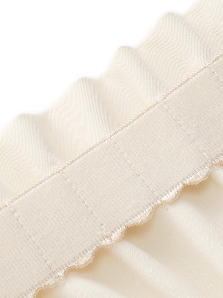 Stretch Elastic Waist A-Line Women Shorts Product Image