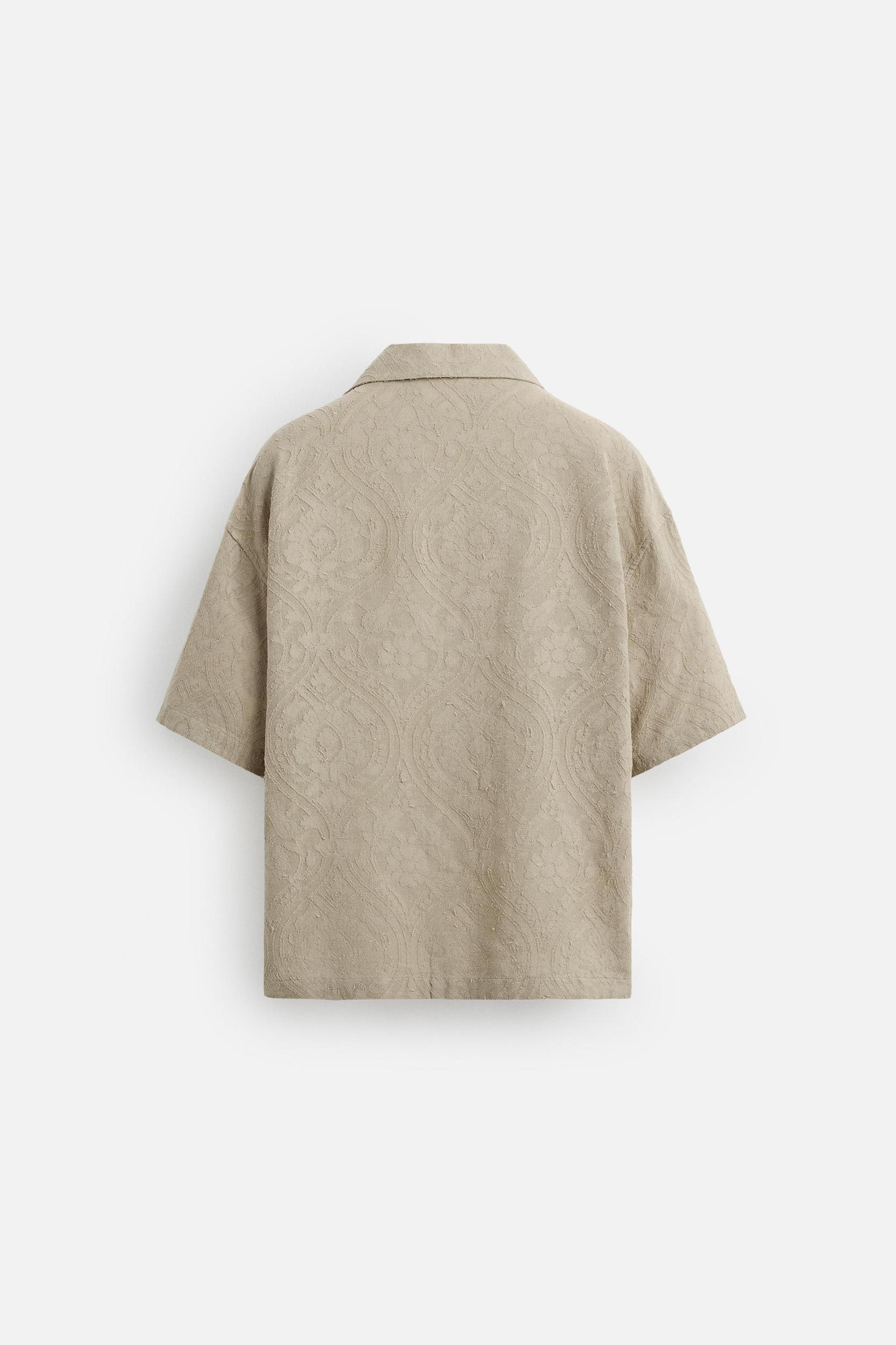 GEOMETRIC JACQUARD SHIRT Product Image