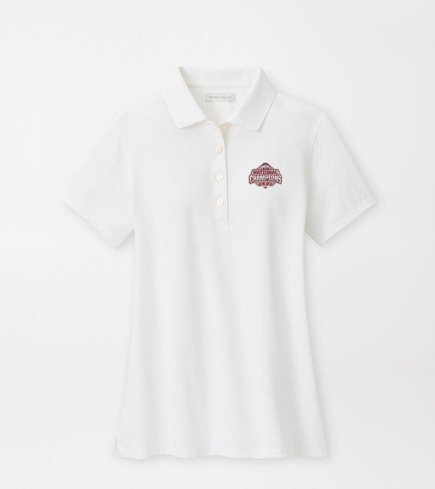 The Ohio State National Champions Womens Albatross Short-Sleeve Polo Product Image
