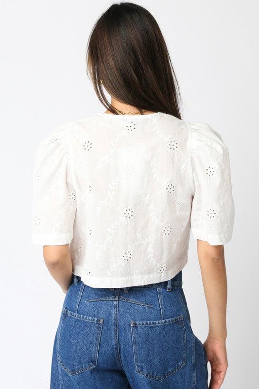 Ciera Tie Front Top Product Image