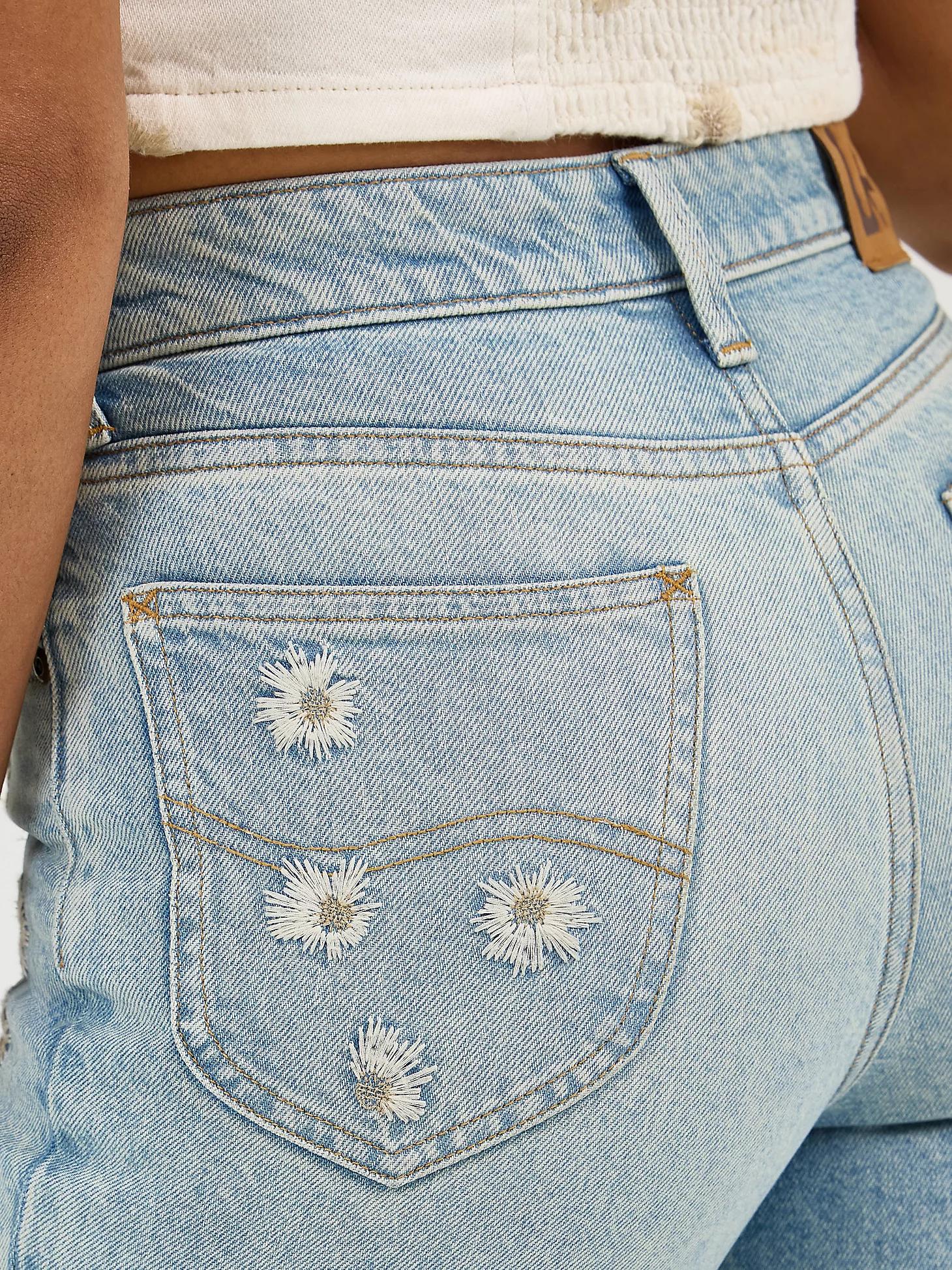 Women's High Rise Daisy Print Flare Jean | Women's Jeans | Lee® Product Image
