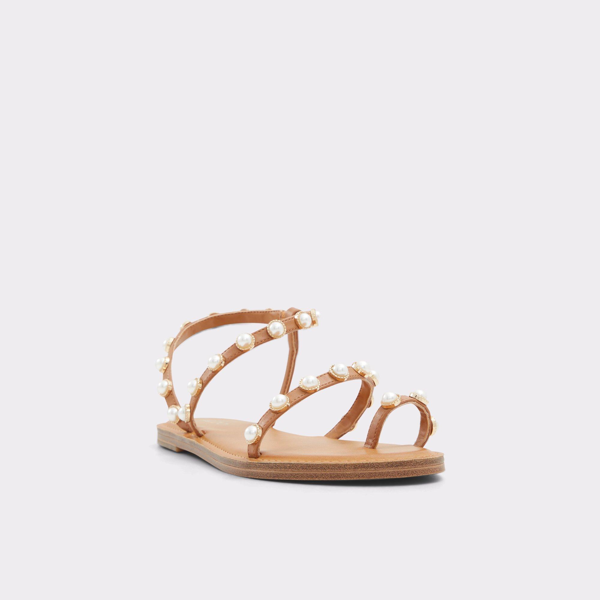 Coreydale Medium Brown Women's Flat Sandals | ALDO US Product Image