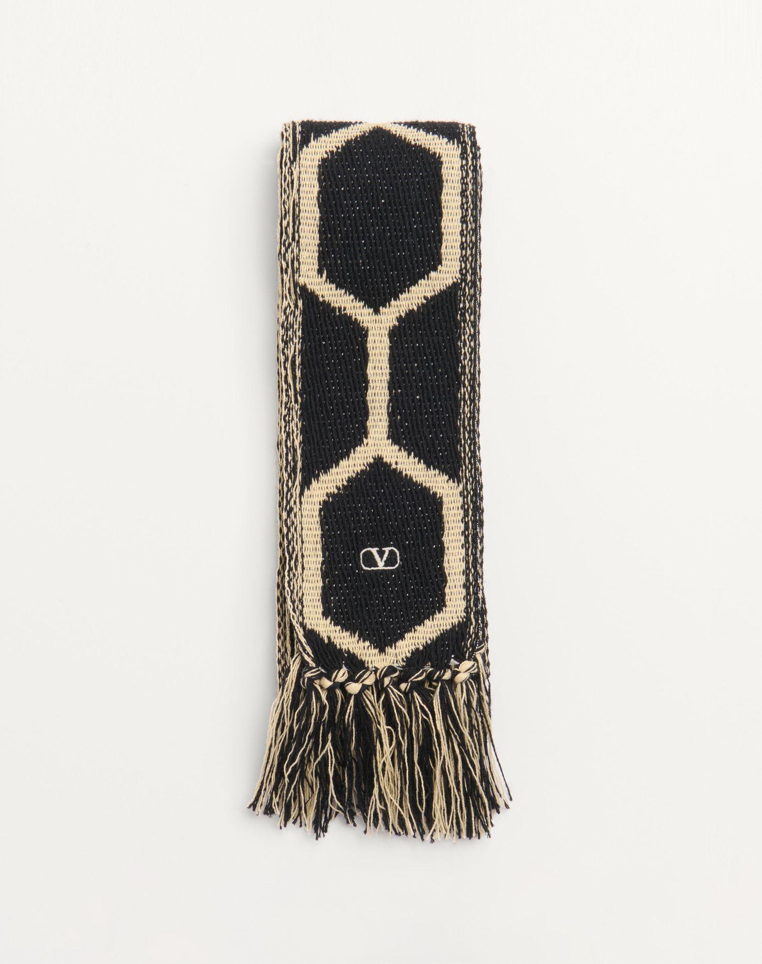 Antibes Cotton Scarf With Fringe Product Image
