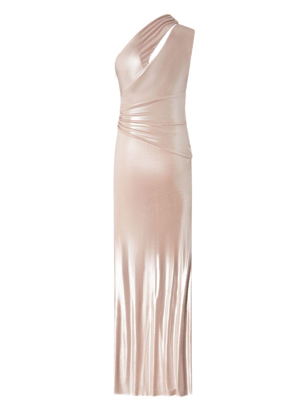one-shoulder maxi dress Product Image