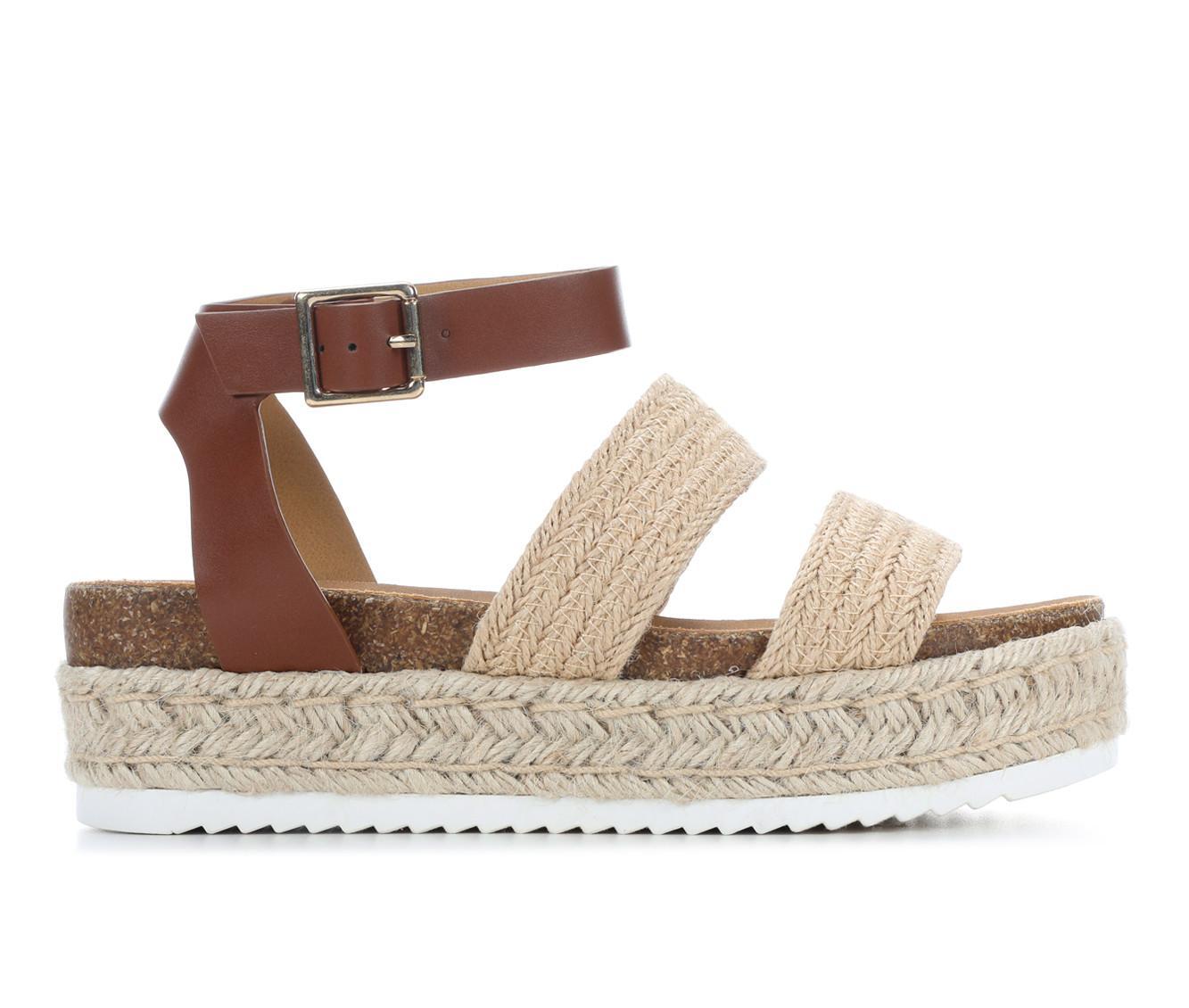 Women's Soda Bryson Wedge Sandals Product Image