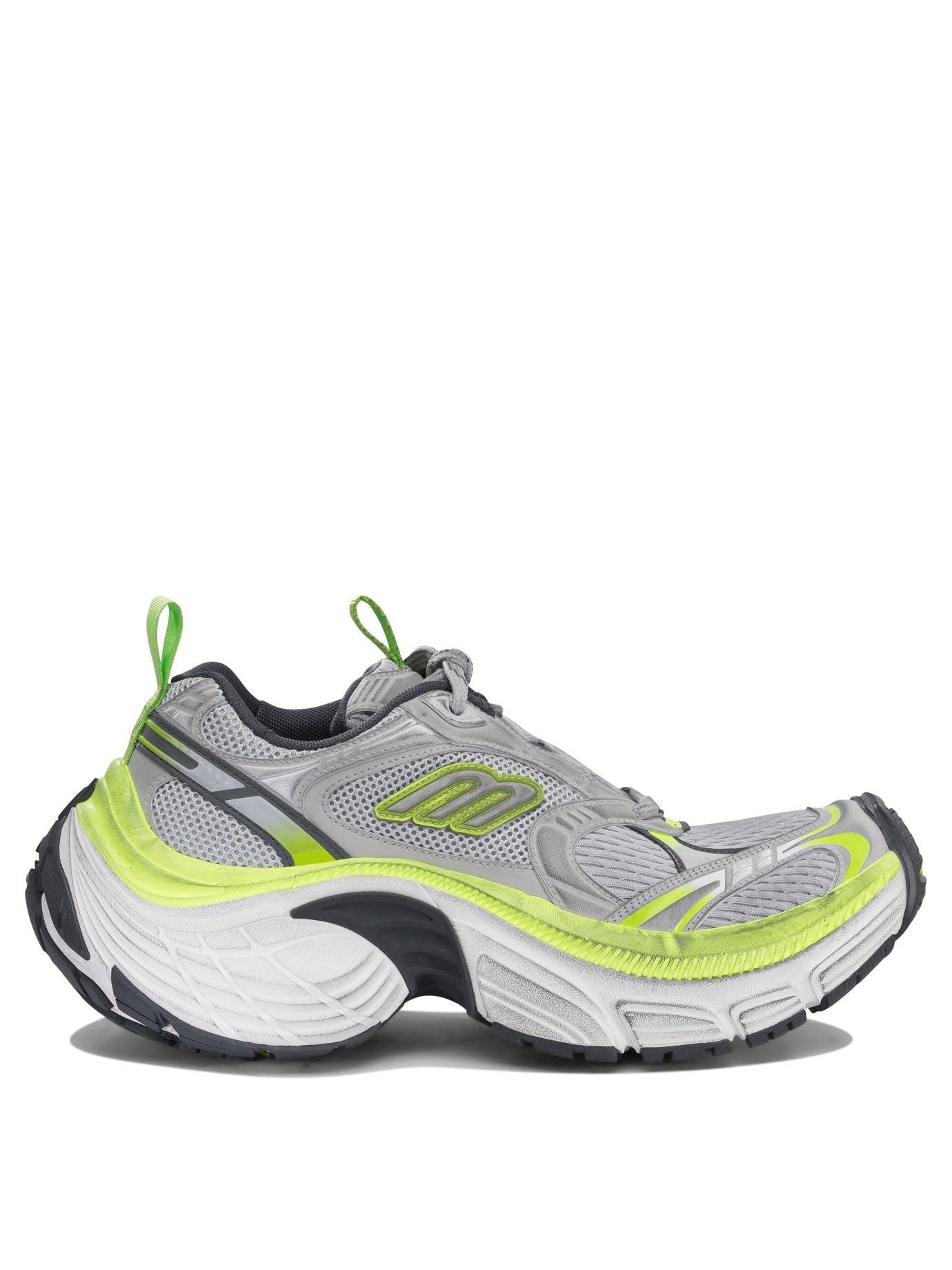 BALENCIAGA Multicolor Mesh And Rubber 6xl Sneakers In Multicolour Product Image