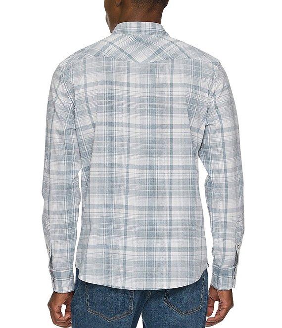 Flag and Anthem Bayonne Vintage Plaid Long Sleeve Western Shirt Product Image