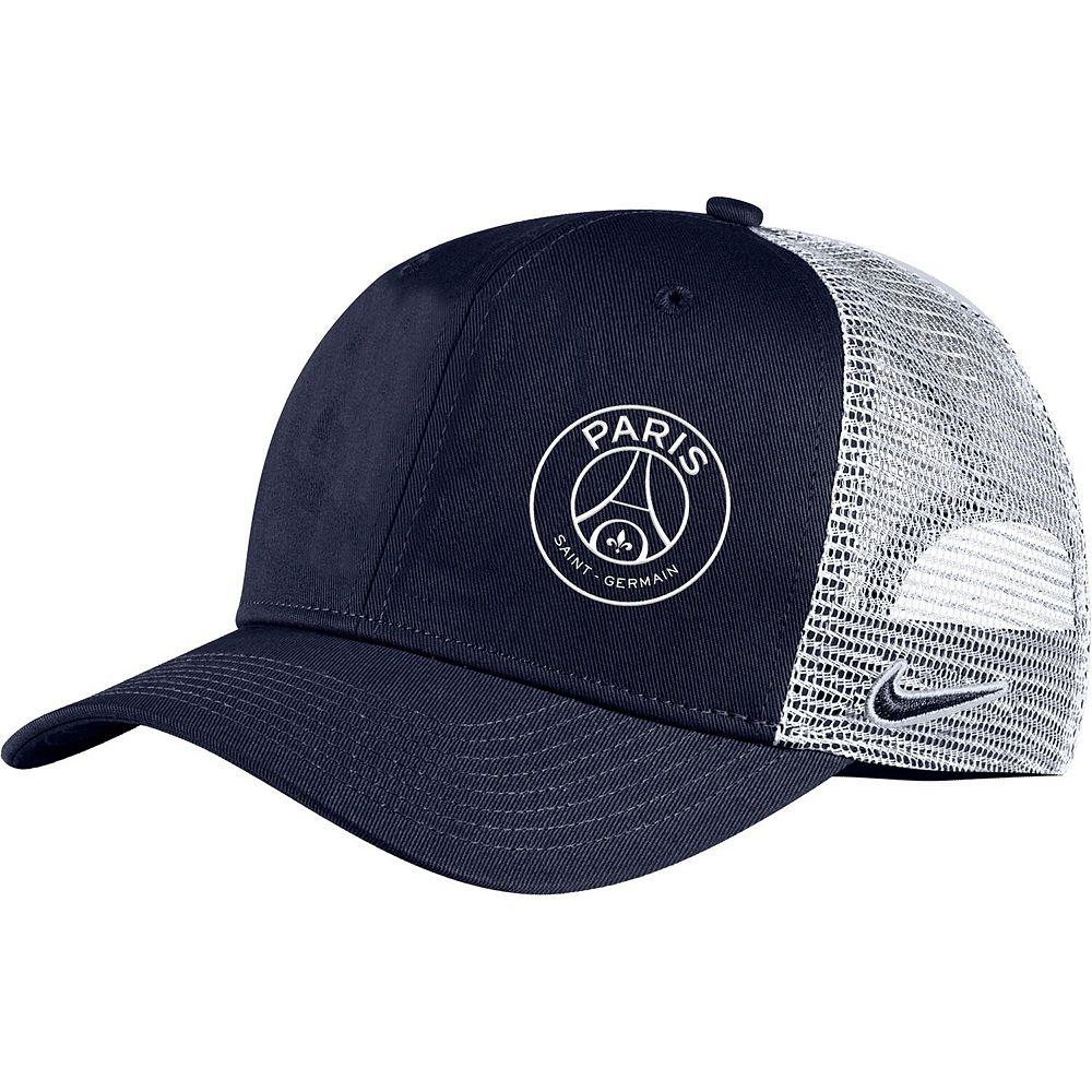 Men's Nike Navy Paris Saint-Germain Classic99 Trucker Snapback Hat, Psg Blue Product Image