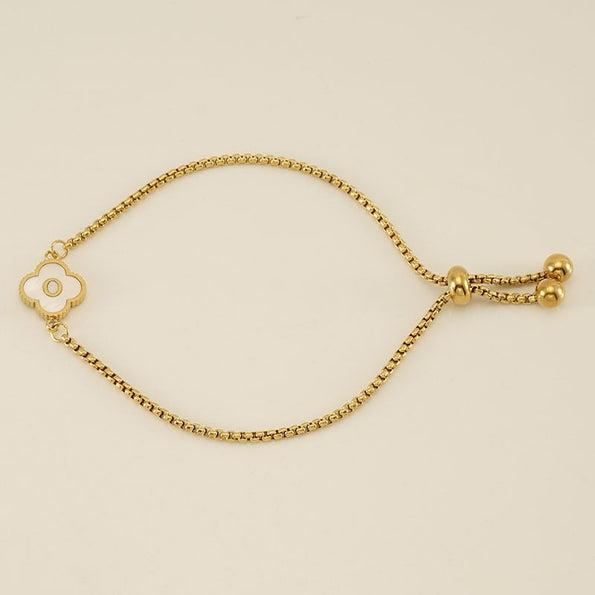 Clover Initial Bracelets Product Image