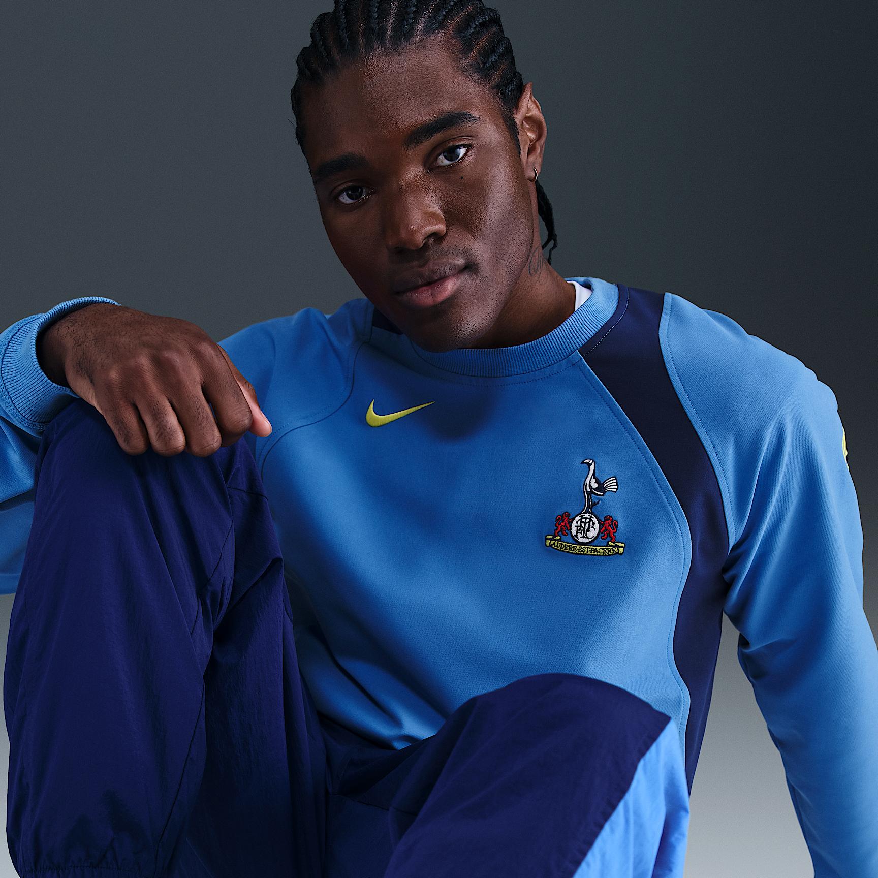 Tottenham Hotspur Third Nike Mens Total 90 Soccer Crew-Neck Top | HQ9783-428 Product Image