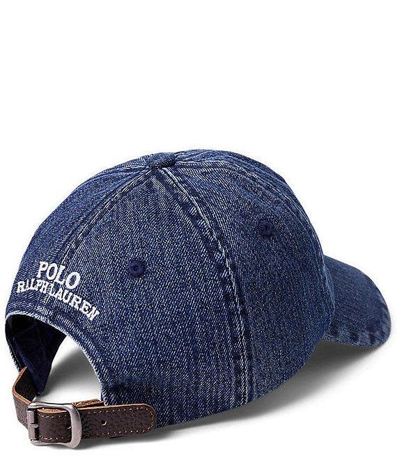 Polo Ralph Lauren Polo Bear Denim Baseball Cap Product Image